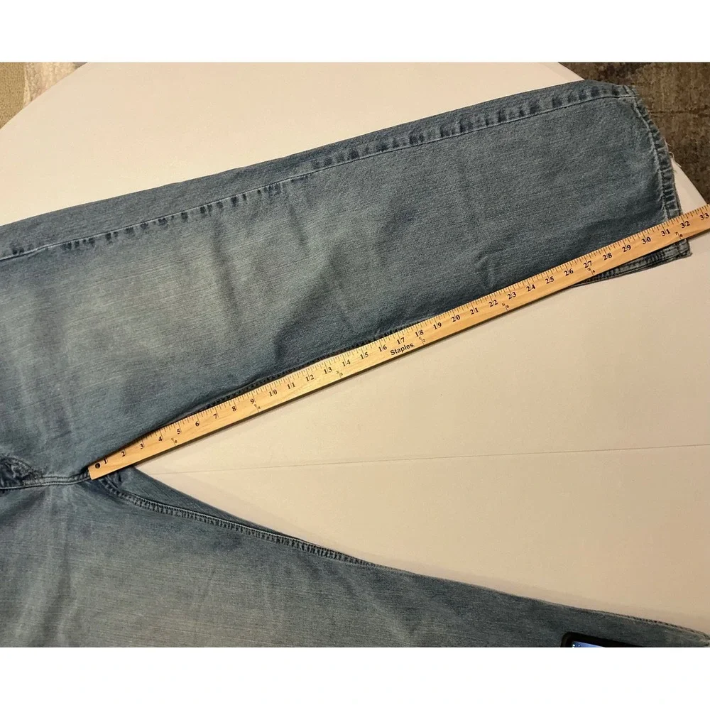 VTG Y2K Levis 569 Baggy Wide‎ Leg Loose Straight Jeans Mens 38x34 (fits 40x32)